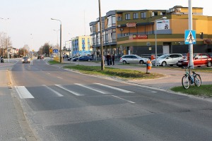 Do zdarzenia doszło na przejściu dla pieszych przy ul. Goworowskiej