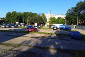 Parking przy ul. Hallera