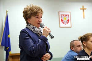 Janina Brzozowska, wicedyrektor MOPR w Ostrołęce